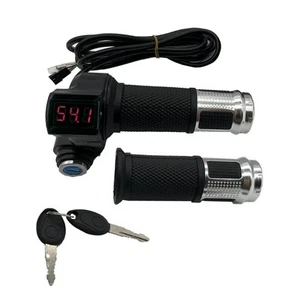 1 Pair EBike Throttle Grip, Universal Electric Bicycle Scooter Twist Handleba... - Picture 1 of 7