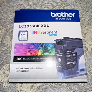 Brother LC3033BK XXL Black INKvestment Ink Tank Cartridge Genuine EXP 5/2026 - Picture 1 of 3