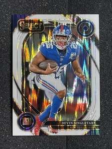 2024 Panini Select Football #250 Devin Singletary White Shock Club Level #/199 - Picture 1 of 2