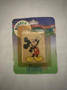 Mickey Mouse Rubber Stamp- 2” - Picture 1 of 2