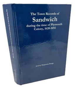The Town Records of Sandwich during the time of Plymouth Colony, 1620-1692 NEW - Bild 1 von 21