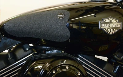 R&G Racing Black Tank Traction Grips For 15-18 Harley-Davidson Street 500 XG500 Foto 1 de 2