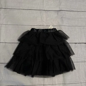 Janie and Jack Black Tulle Ruffle Skirt Size 5 NEW - Picture 1 of 14