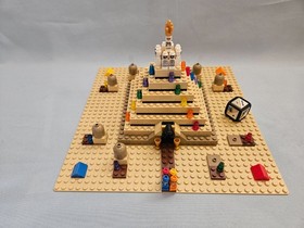 LEGO Game #3843 Ramses Pyramid - Complete Build, No Instructs, No Rules, No Box