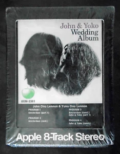 John Lennon & Yoko Ono “Wedding Album” SEALED 8-Track Tape - Picture 1 of 7