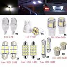 14pcs Set T10 31&41mm LED White Car Interior Light Dome License Plate Lamp Bulbs