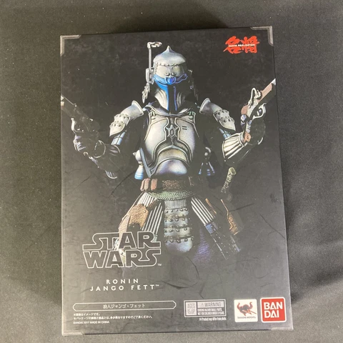 JANGO FETT RONIN BANDAI STAR WARS MOVIE SAMURAI CLONE WARS MANDO NEW OPEN BOX Cover