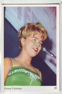 carte gum card portrait de Conny Froboess numero 29 de la serie - Picture 1 of 1