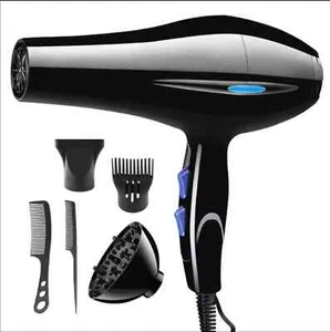Asciugacapelli Professionale Da 2000W Parrucchiere Con 2 Velocità Phon Capelli - Foto 1 di 7