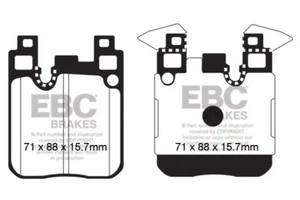 EBC Redstuff Rear Brake Pads for BMW M2 3.0 Turbo (F87) (370 BHP) (2016 on) - Picture 1 of 1