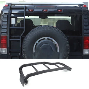 Aluminum Car Tail Gate Door Ladder Climbing Roof Rack For Hummer H2 SUV 2003-09 - Picture 1 of 17