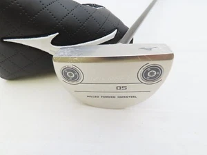 New RH Mizuno M-Craft OMOI 05 White Satin 34" Putter Steel Center Shaft + HC - Picture 1 of 6