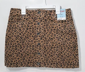 Cat & Jack Girls Skirt Adjustable Waist, Animal Print - Size XXL (18) - Picture 1 of 4