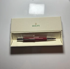 Rolex Submariner Rot Silber Ton Kugelschreiber, Neu, Nachfüllbar Lux Ad Geschenk - Bild 1 von 6