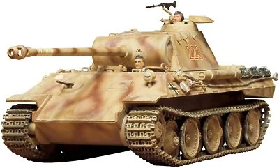 Tamiya 1/35 Military Miniature Series n.65 German Army Panther Medium Tank - Immagine 1 di 2