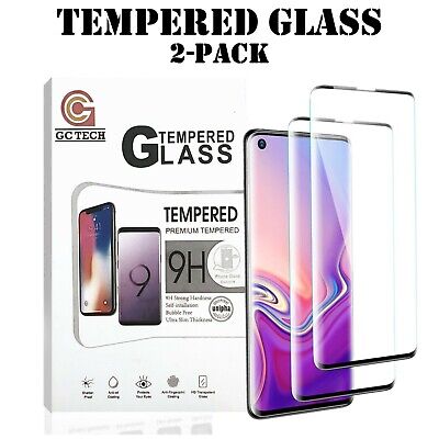 2-Pack Tempered Glass For Samsung S10 S20 Note 20 10 Plus Ultra Screen Protector • 8.95$