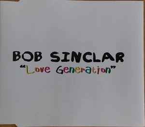 Bob Sinclar - Love Generation 2005 Aussie 2 Track CD Single EX Cond - Imagen 1 de 3