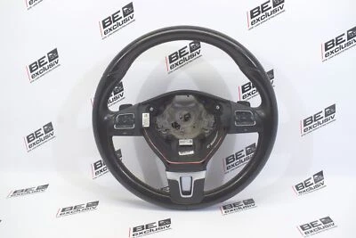 VW Sharan 7N 3-Speichen Lederlenkrad Multifunktion Lenkrad Leder 3C8419091BF - Bild 1 von 4