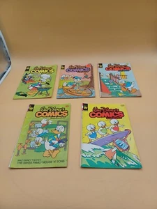 Walt Disney's COMICS & Stories 5 Comic Lot Whitman 486 490 491 496 504 see pics* - Picture 1 of 12
