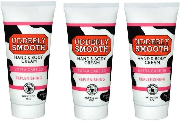 Crema corporal y manos suave Udderly cuidado extra 20 % tubo de reposición 2 oz X 3 paquetes Foto 1 de 1