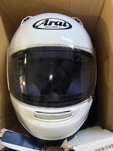 Arai helmet motorcycle full face Profile white XS - Picture 1 of 7