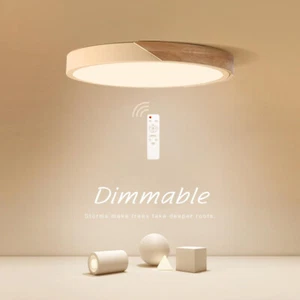 40CM LED Ceiling Lights Wooden Surface Mounted LED Downlight LED panel lights AU - Picture 1 of 12