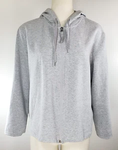 Appleseed's Full Zip Jacket - Size PXL - Gray - Pockets - Cotton Blend - Hooded - Picture 1 of 23