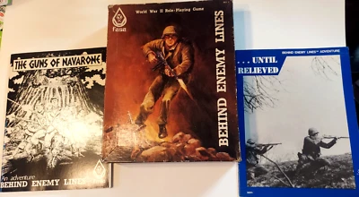 WWII RPG Behind Enemy Lines Complete Box Set + Guns of Navarone & Until Relieved - Image 1 of 4