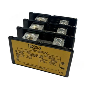 1PC New Power Distribution Block 3 Pole 175A 600V 16220-3 - Bild 1 von 3