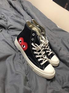 converse comme des garcons size 12