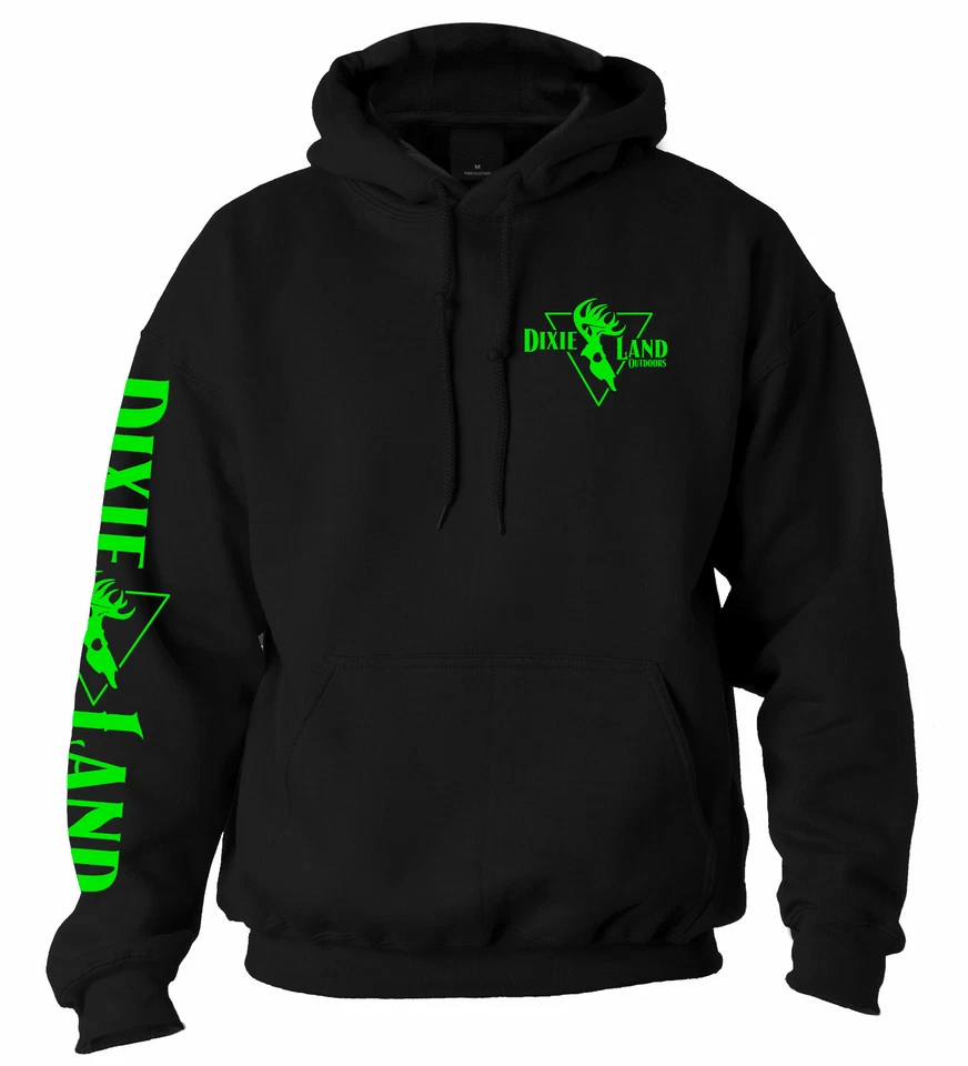 DIXIELAND OUTDOORS Hunting hoodie Dixie Land Outdoors Bowhunter bowhunting deer skull archery