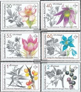 Bulgaria 3953-3958 mint never hinged mnh 1991 Environment: Medicinal Plants - Picture 1 of 1