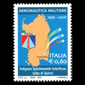Italy 2006 - Anniv. of Experimental Polygon at Salto di Quirra - Sc 2759 MNH - Picture 1 of 2