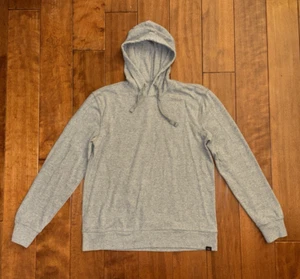 Faherty Hoodie Mens Medium Gray Cotton Pullover Sweatshirt Drawstring Casual - Picture 1 of 19