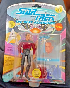 STAR TREK The Next Generation Q ACTION FIGURE Playmates, 1993 NEW - Picture 1 of 2
