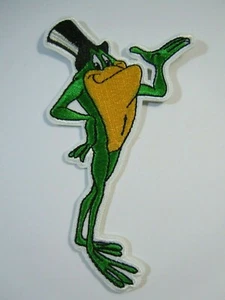 MICHIGAN J.FROG Embroidered Iron-On Patch - 4.5" Warner Bros. - Picture 1 of 2