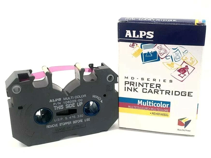 Alps MD Series Printer Multicolor Ink Cartridge,106025-00, New Old Stock -1 each - Image 1 of 1