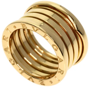 BVLGARI  B.zero1 4 bands Ring K18 Yellow Gold  Ladies [Used] - Picture 1 of 9
