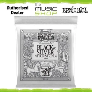 Ernie Ball Ernesto Palla Nylon Classical Guitar Strings, Black & Silver - 2406 - Foto 1 di 2