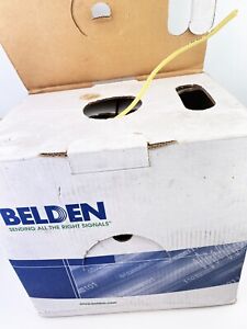 Belden - 1000 FT - 1583A 004U1000 - Yellow Multi-Conductor CAT5e 4-Pair Cable