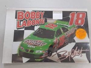 Vintage 2000 Metal Sign Nascar Bobby Labonte #18 Interstate Batteries - Picture 1 of 6