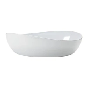 G.E.T. B-115-AW Large Melamine Serving Bowl, 4 Quart, American White - Picture 1 of 3