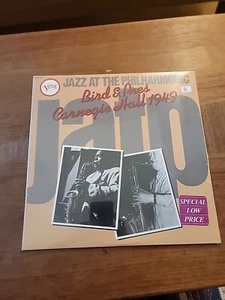 JATP Bird & Pres Charlie Parker Lester Young CARNEGIE HALL 1949 MINT SEALED LP - Picture 1 of 3