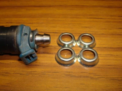 4 férulas inyectoras de combustible para inyectores de extremo de manguera Bosch VW, Alfa, Porsche Fiat, etc. Foto 1 de 4