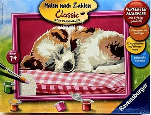 Malen nach Zahlen Classic Ravensburger Set Hund 24x18 cm NEU & OVP - Bild 1 von 2
