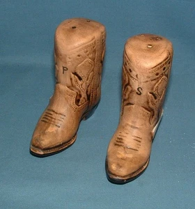 VINTAGE COWBOYSTIEFEL SALZ & PFEFFERSTREUER - UNBESCHRIFTET - GEBRAUCHT - Bild 1 von 3