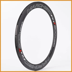 NOS 21 HOLES CARBON RIM 58mm TUBULAR ROAD BIKE BICYCLE 58 mm 28" 21h 700C AERO - Picture 1 of 7