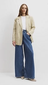 Country Road Sz 16 Linen Relaxed Blazer BNWT Rrp$299 - Picture 1 of 7