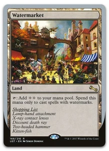 Watermarket #166 (NM) Unstable UST Magic MTG - Picture 1 of 2