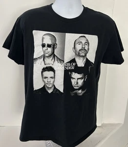 T-shirt U2 Songs Of Surrender grande nera Gildan tutto cotone - Foto 1 di 4